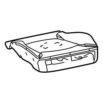 Jeep 68272264AB Seat Cushion Pad