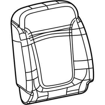 Jeep 7CT02DX9AA Seat Back Cover