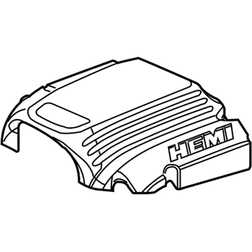 Chrysler 300 Engine Cover - 4591895AI