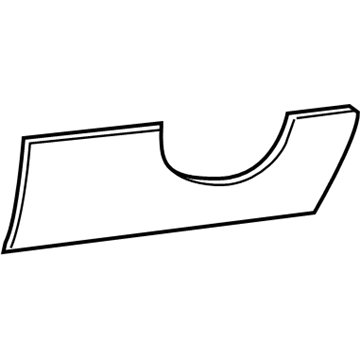 2010 Dodge Journey Steering Column Cover - 1HS28XDVAB