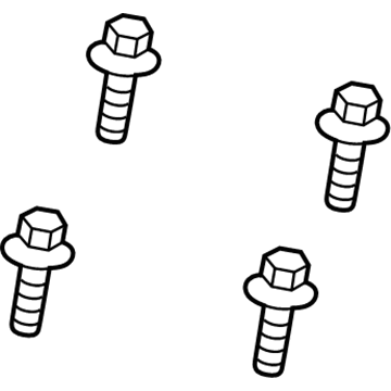 Chrysler 6508226AA Strut Bracket Bolt