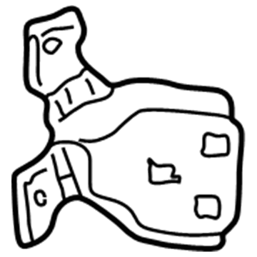 Jeep 55177026AC Lower Hinge