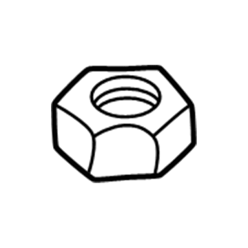 Dodge 6503046 Outer Tie Rod Nut
