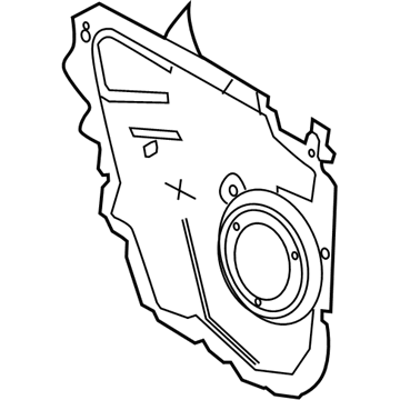 Chrysler 5152128AB Water Shield