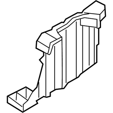 Jeep Wrangler Battery Tray - 68079473AG