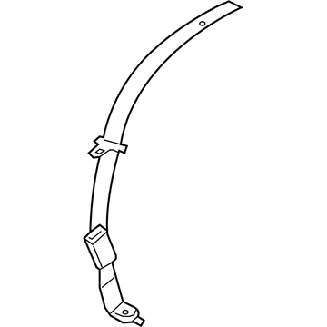 Dodge 1BY501D1AD Seat Belt Assembly