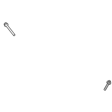 Jeep 6104222AA Mount Bracket Bolt