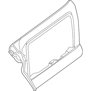 Dodge RA64WL8AB Glove Box Door