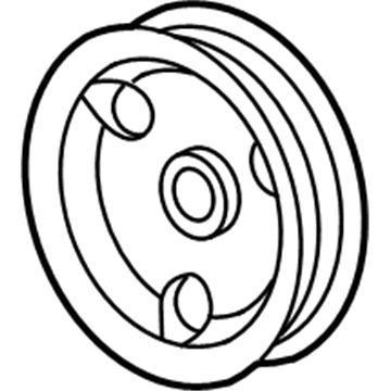 Chrysler 4892093AA Pulley