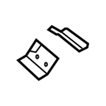 Dodge 68082254AA Seat Belt Anchor