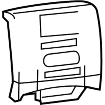 Ram 1EA951J8AC Center Bezel