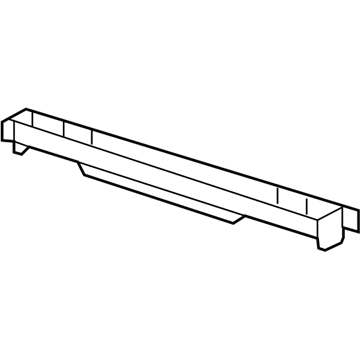 2007 Jeep Wrangler Rear Crossmember - 55395682AD