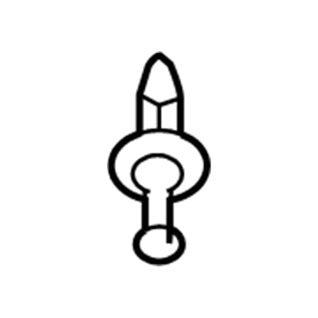 Jeep 55176248 Bumper Cover Retainer