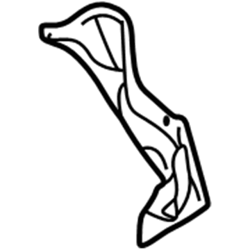 2005 Chrysler Sebring Wheelhouse - 4878380AD