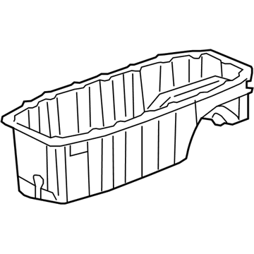 Jeep 4893150AB Pan - Engine Oil