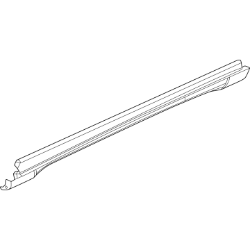 Jeep 7JZ24TZZAB Rocker Molding