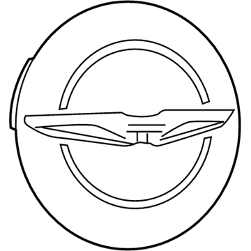 Chrysler 1LB74SZ7AB Center Cap