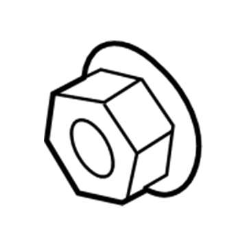 Jeep 6101968 Mirror Assembly Nut