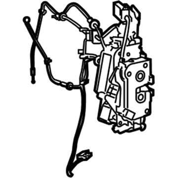 Chrysler Town & Country Door Lock Actuator - 68030380AE