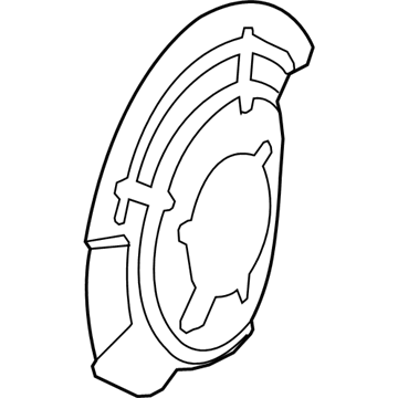 Jeep 68155484AB Splash Shield