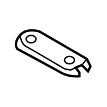 Mopar 55276410AA Reinforcement Plate, Rear