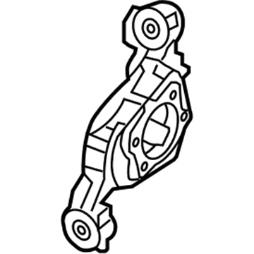 Mopar 5085532AH Knuckle, Rear Passenger Side