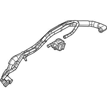 Jeep Crankcase Breather Hose - 68361280AC