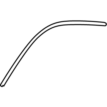 2025 Dodge Charger Daytona Weather Strip - 68592097AB