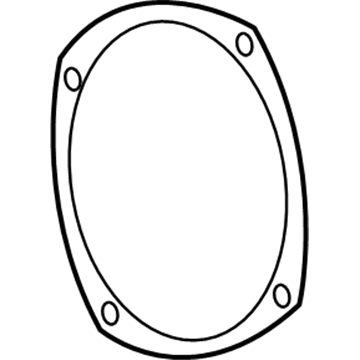 Chrysler 5091019AB Front Driver Speaker