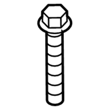 Dodge 6104428AA Mount Insulator Bolt