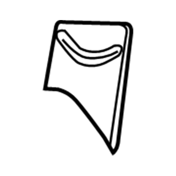 Dodge 1HW091T1AA Seat Belt Cover