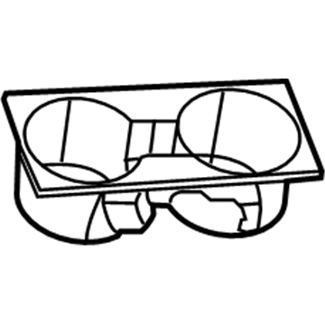 Dodge 68042628AA Cup Holder