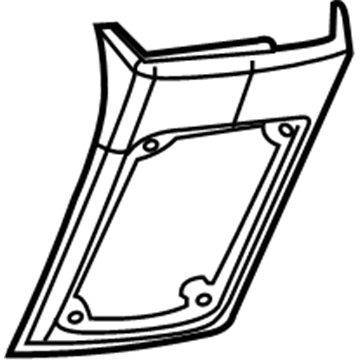 Dodge 1LN37DK7AA End Cap