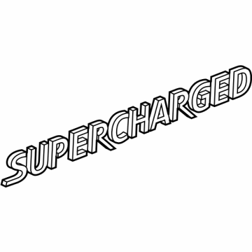 Jeep 68309576AB Nameplate