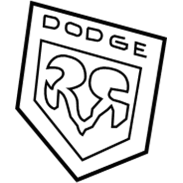 Dodge B350 Emblem - 55295241AB