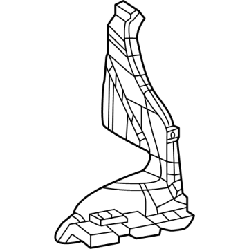 Chrysler 55038113AD Floor Duct