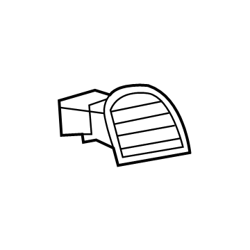 Chrysler 1VU76DX9AB Air Outlet