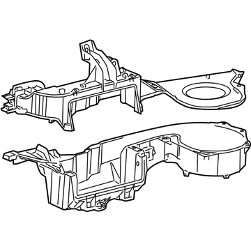 Chrysler 68037340AA Lower Housing