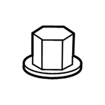 Jeep 6509467AA Tail Lamp Assembly Nut