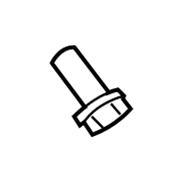 Jeep 6104215AA Transmission Mount Bolt