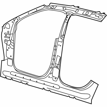 Dodge 68085194AE Inner Panel