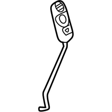 Dodge 1BK60WL8AA Lock Knob