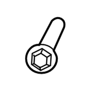 Chrysler 6508278AA Mount Bracket Bolt