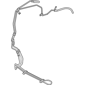 Chrysler Power Steering Cooler - 4743898AJ