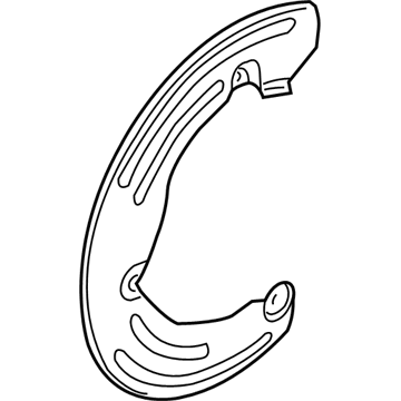 Ram 52122242AE Splash Shield