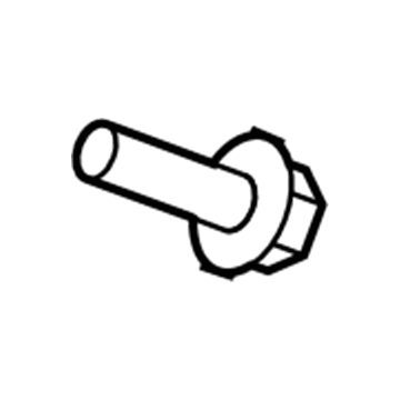 Dodge 6104368AA Bumper Cover Screw