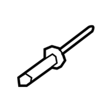 Mopar 6036632AA Bumper Cover Rivet, Front