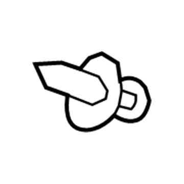 Dodge 6503598 Bumper Cover Retainer