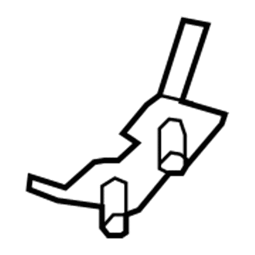 Dodge 52059352AB Tow Hook Bracket Stud Plate