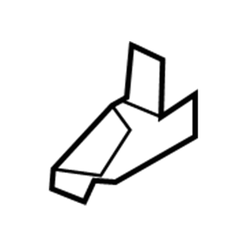 Dodge 55079106AC Bumper Cover Mount Bracket